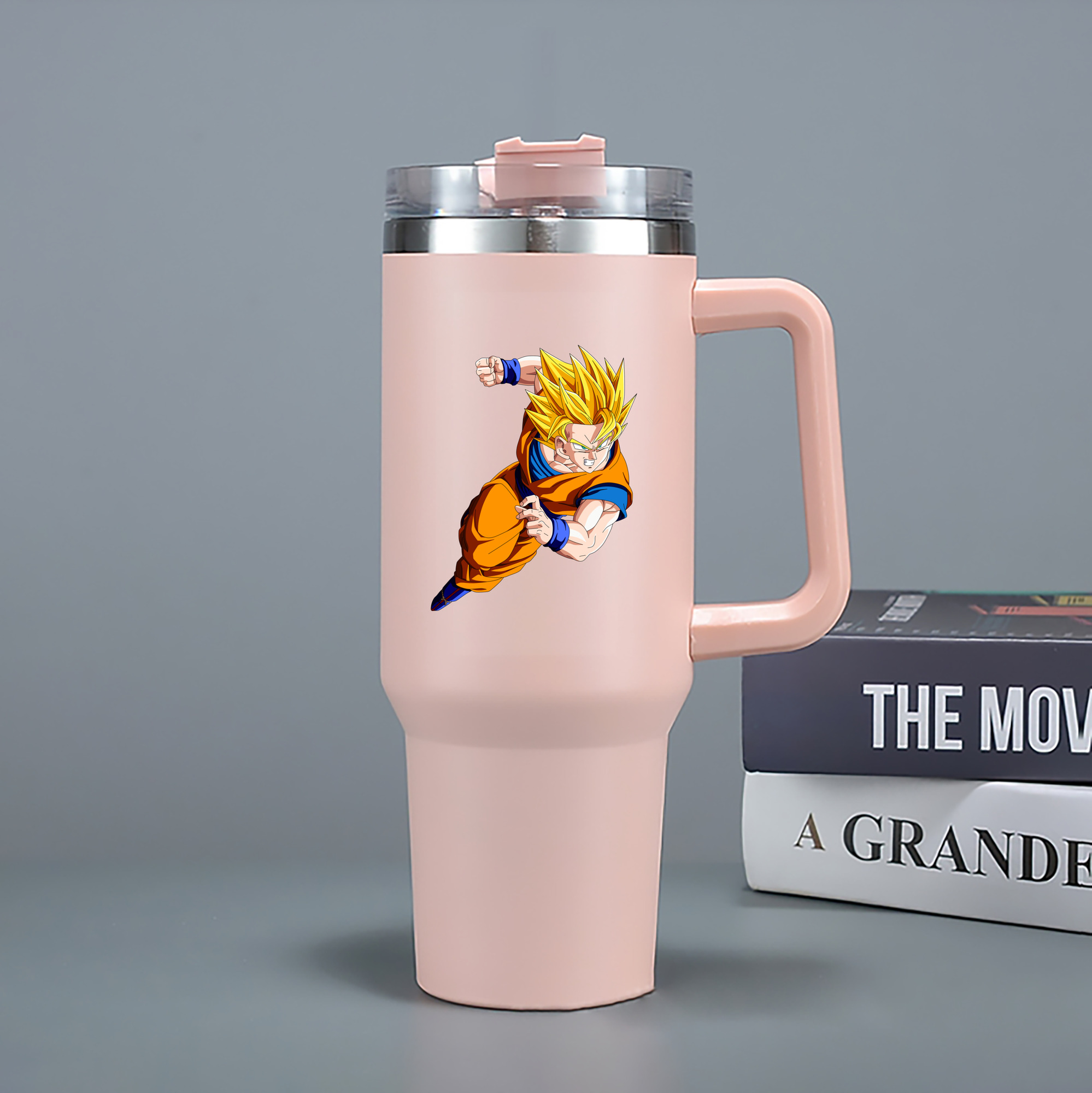（画像用） ドラゴンボール 孫悟空（そん ごくう）Son Goku カカロット DRAGON BALL Kakarotto 1200mL車用タンブラー（カラープリント）